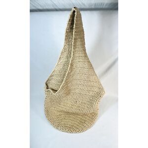 Hademade Knit Sweater Shoulder Hobo Bag Large Hippie Cozy